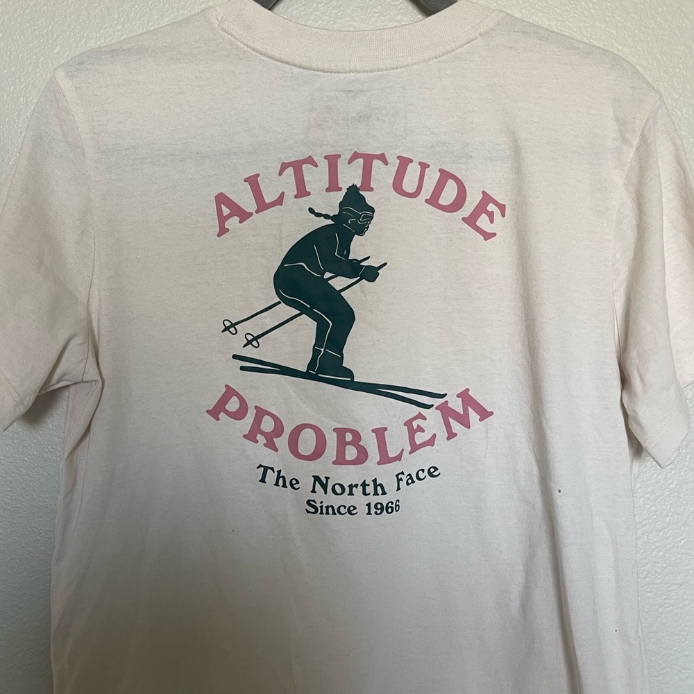 North Face Skiing Graphic Tee